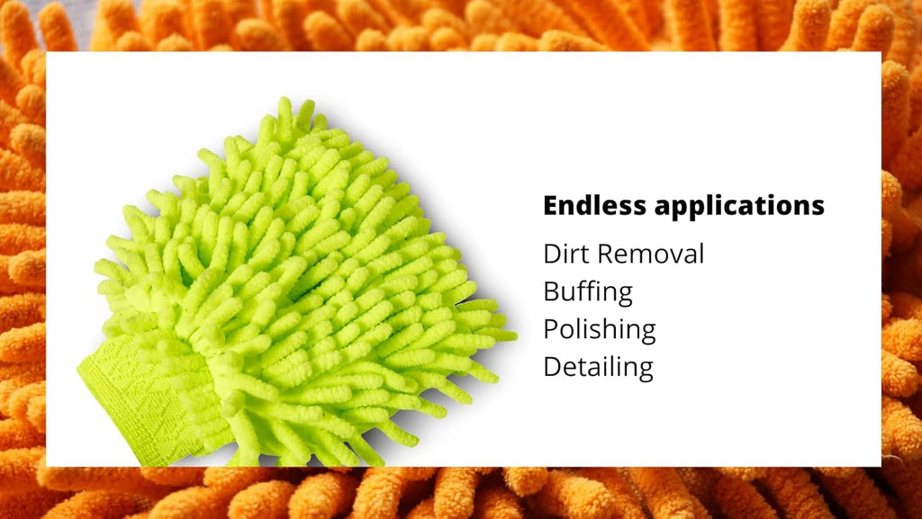 Microfibre Magic Mitt Bil Vask Handsker