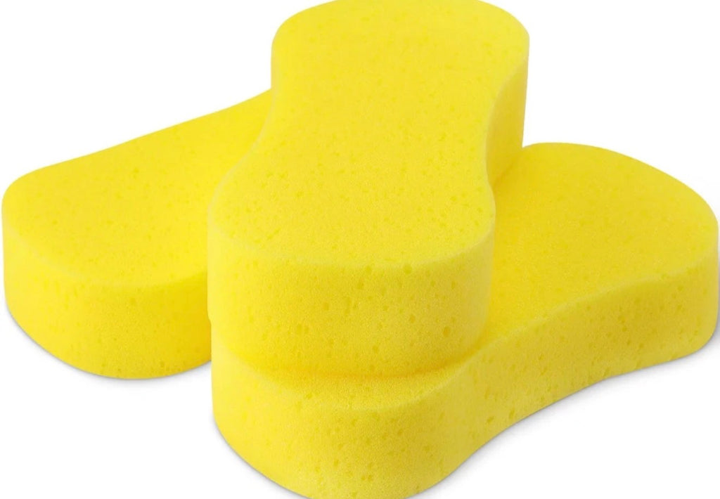3 Pak Bil Rens Vaske Svampe